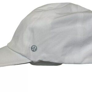 Lululemon Fast Free Run Hat White Reflective Trim And Logo